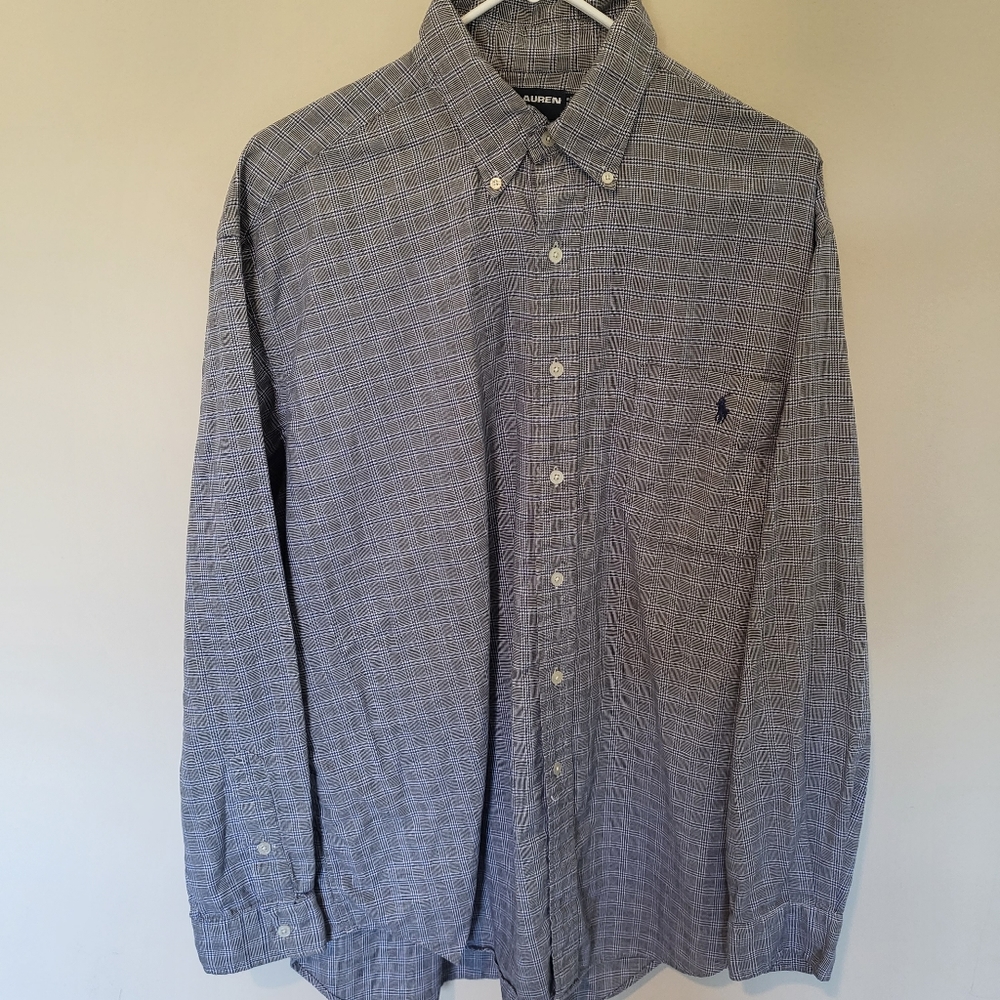 Ralph Lauren Golf Dress Shirt Size Large